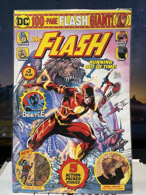 The Flash Running out of time 100-Page Flash Giant #3