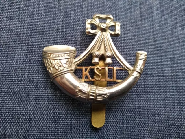 #035 – King’s Shropshire Light Infantry Cap Badge