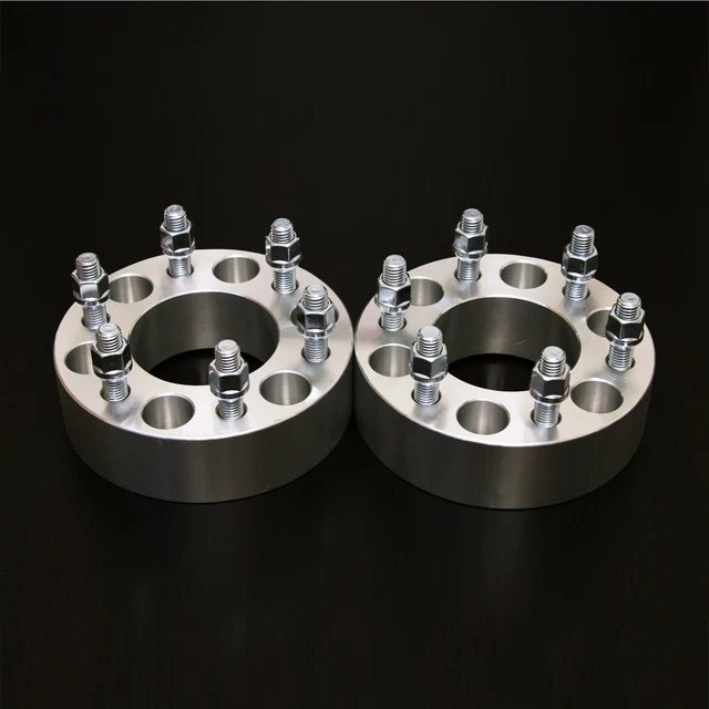 2pc 1.25" Adapter Spacers - allows 6x4.5 Cars to use 6x5.5 Wheels - 1/2" Studs