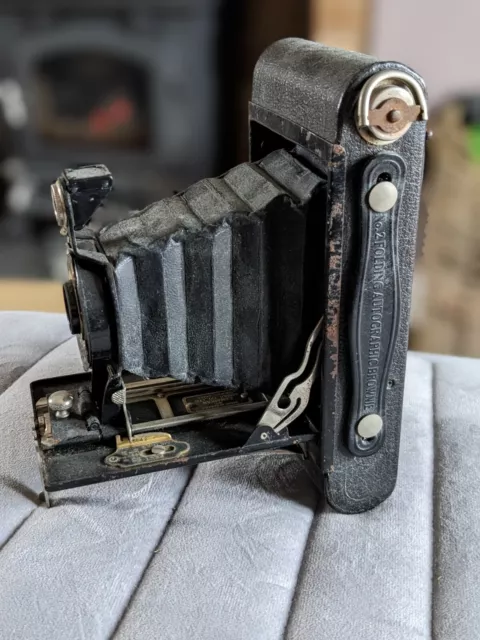 Eastman Kodak Co. NO.2 Folding Autographic Brownie Camera 3