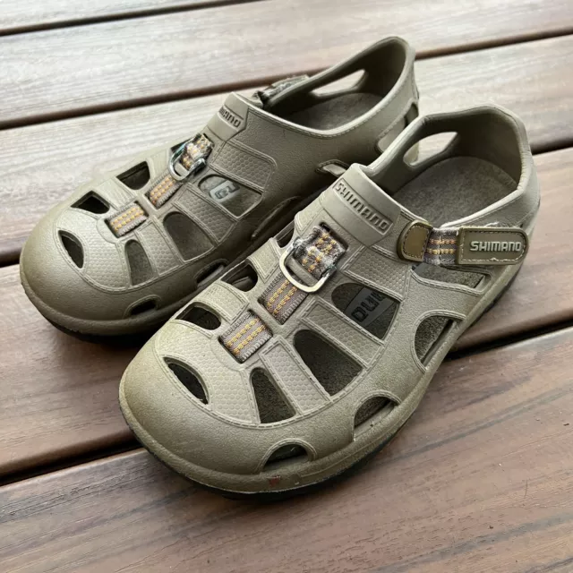 Shimano Evair Fishing Marine Boat Water Shoes Sandals Men’s 6 Women’s 8