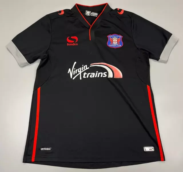 Carlisle United Fc 2015 2016 Sondico Auswärts Fussball Shirt Fussball Trikot Grösse M