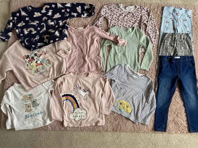 Pacchetto vestiti autunno/inverno ragazze, età 3-4 anni, 11 articoli, di Next, M&S, Zara