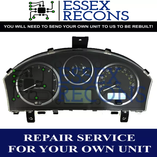 Land Rover Discovery 3 Dash Instrument Cluster Speedo Clocks Repair Service