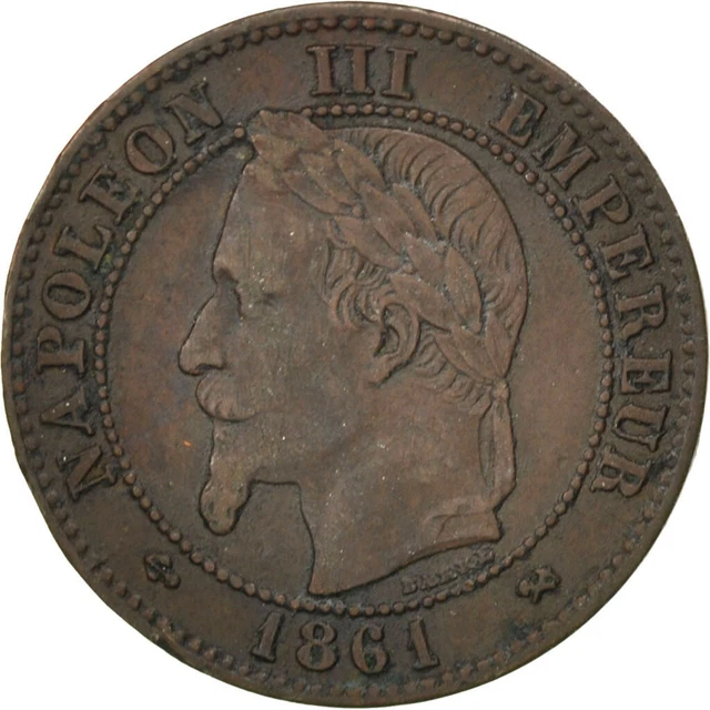 [#36312] Monnaie, France, Napoleon III, Napoléon III, 2 Centimes, 1861, Bordeaux