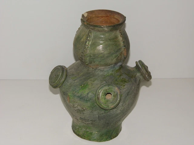 EPI DE FAITAGE Element 19 Eme Terre Cuite Vernissee Rare Modele Be EUR