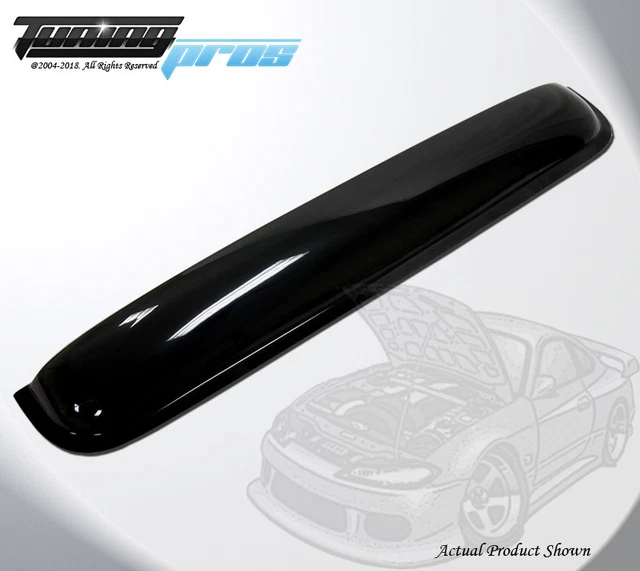 thumbnail image 2 of Dark Smoke Sunroof Visor For 2013-2017 Honda Accord Sedan – 980mm Type 2 Moon Roof Deflector 2 of 4