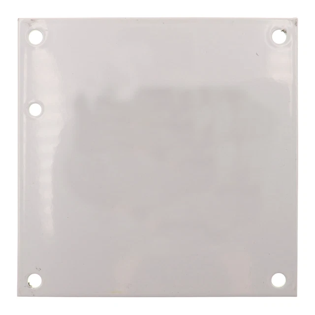 Hoffman A6P6 Conductive Panels For J-Box Jic Enclosure, Fits 6" X 6", White