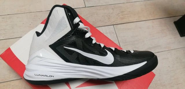 NIKE HYPERDUNK 2014 men's Basketball (White/Black) numero 42 EUR