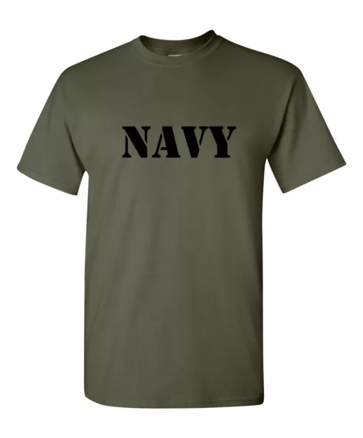 ARMY NAVY USAF Air Force USMC Marines Military Shirt US Army Dad Fathers Day Tee 3