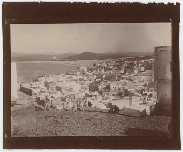 INDOCHINE HANOÏ PANORAMA photo print Tirage albuminé 10x15 Circa 1880