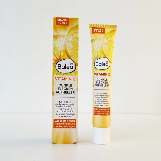Crème Visage Vitamine C Balea - Éclaircissante Pour Taches Brunes - 50 Ml - Neuf