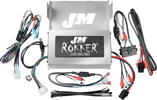 J&amp;M JAMP-800HC06-SGP Rokker 800W 4-Channel Programmable Ampère Kits