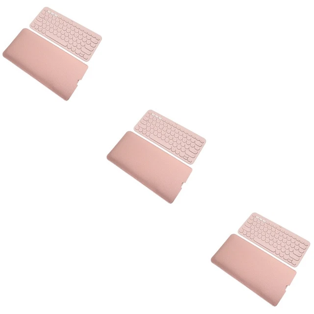 3 stücke Tastatur Leder PU-Hülse Tragbare Tastaturhülle für K380 Kompatibel