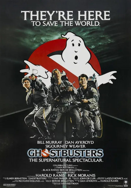 Ghostbusters (1984) Movie Poster / 50x70 cm / 24x36 in / 27x40 in / #316