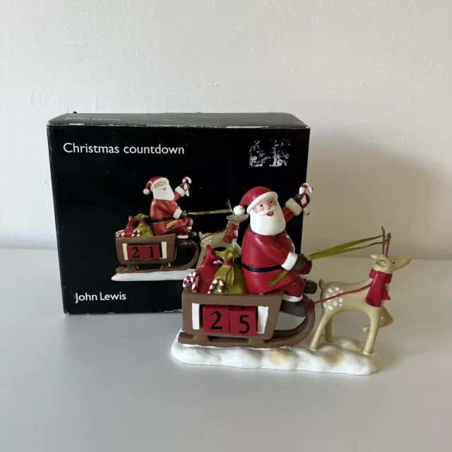 John Lewis cuenta regresiva de Navidad Adviento en caja