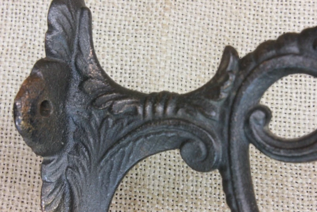 Coat Hook Clothes Tree Bath Robe Hanger Mirror Old 1900’s Rustic Copper Vintage 8