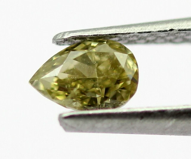 0.17 CT 100% Naturel Diamant Desseré 4x3 MM SI2 Grade non Traité Chic Champagne