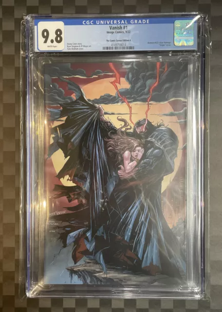 Vanish 1 Tyler Kirkham Batman 423 Homage  Mcfarlane Virgin Variant 300 CGC 9.8