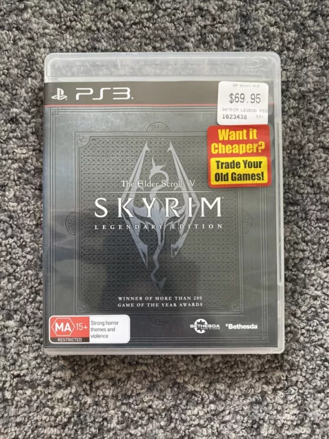 The Elder Scrolls V Skyrim Legendary Edition Sony Playstation 3 Game - Free Post