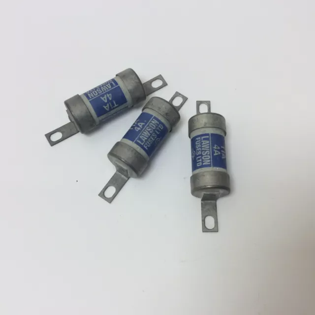 Tia 4 Amp Hrc Fuse Bs88 415V Job Lot Of 3 To Clear (788)