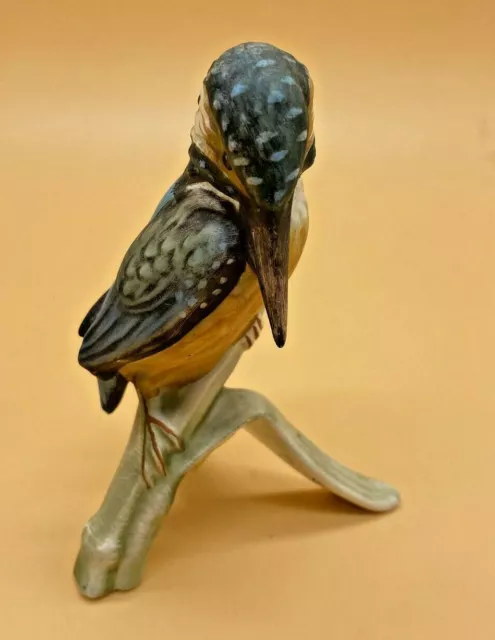 Sammlerstück Vintage Goebel Germany Keramik kleines Kingfisher Ornament