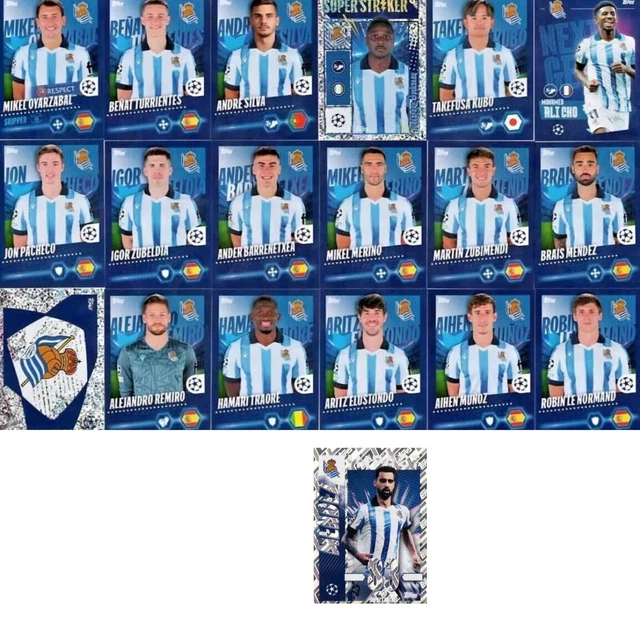 TOPPS UEFA CHAMPIONS League 2023/2024 Sticker Alle 19 Real Soccer