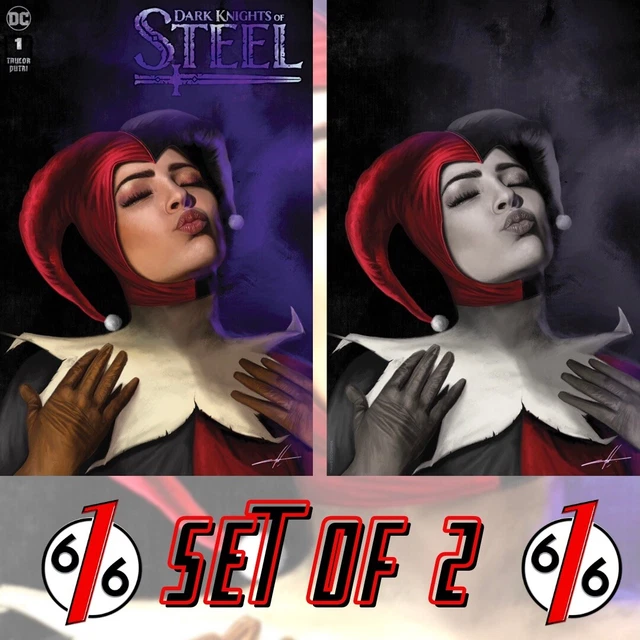 🚨🔥🗡 DARK KNIGHTS OF STEEL #1 COHEN 616 Variant Set Trade Dress & Virgin B
