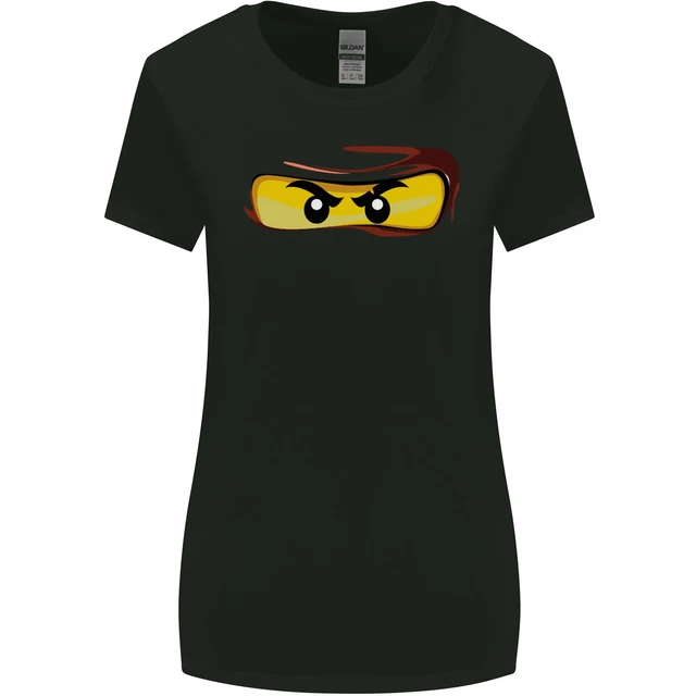 Ninja Occhi Donna più Ampia Taglio T-Shirt