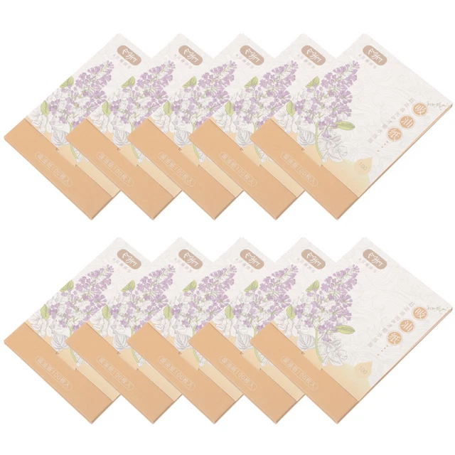 10 Boxes Hautpflegetücher Stein Ölabsorbierende Gewebe Fräulein Reis Papier