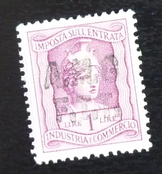 Trieste - Italy - Yugoslavia - AMG FTT Revenue Stamp - 1 Lire A7
