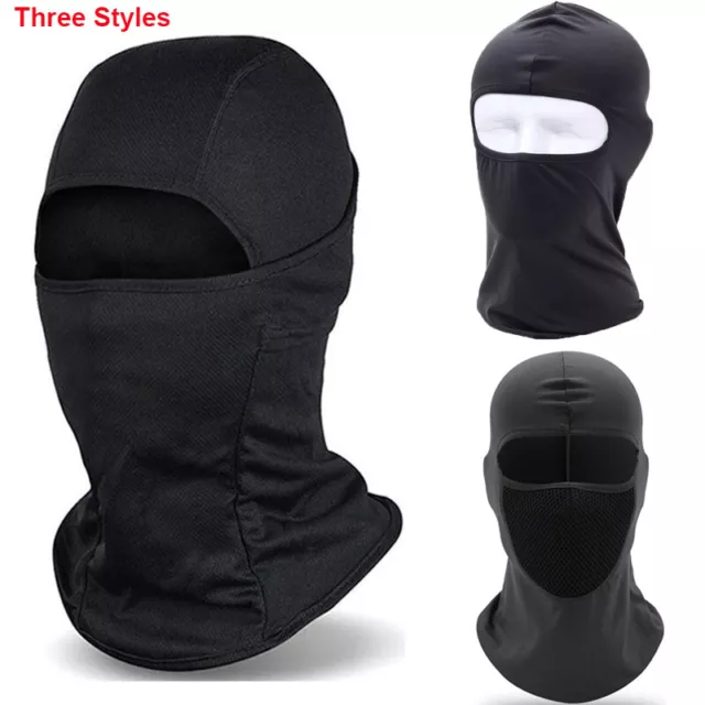 Winter Ski Maske Halstuch Sturmhaube Motorrad Mütze Schlauchschal Halswärmer