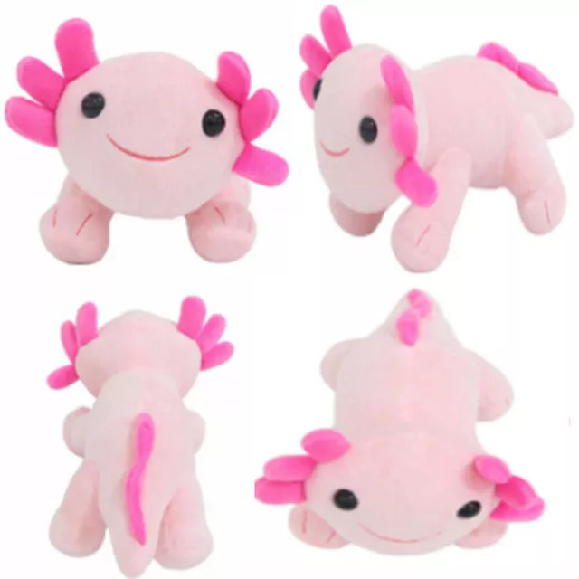 27 cm cartone animato rosa Axolotl peluche bambola gioco bambole giocattolo imbottite morbide regali bambini