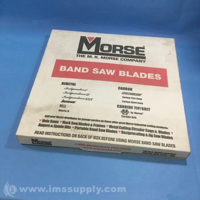 Mk Morse 3/4 32 10R HB Band Saw, 10 Ft, 3/4" Width FNOB
