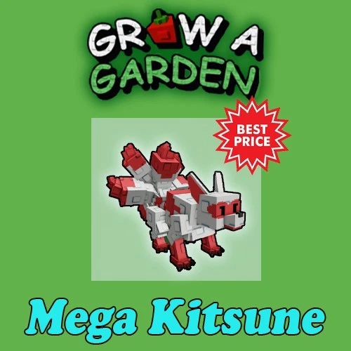 KITSUNE ✨ GROW A GARDEN ROBLOX (Super Fast Delivery