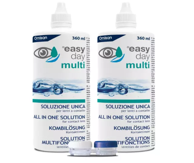 Easy Day Multi Soluzione Unica Per Lenti A Contatto - Duopack 2 X 360ml