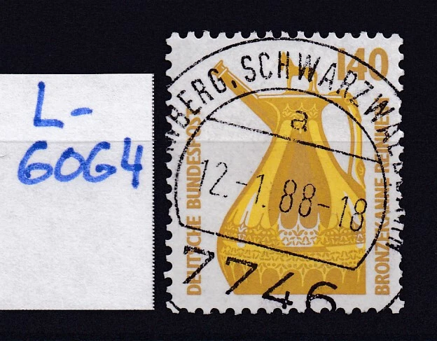 BRD - Mi 1401 - EST Ersttag - Vollstempel Hornberg Schwarzwaldbahn - L6064