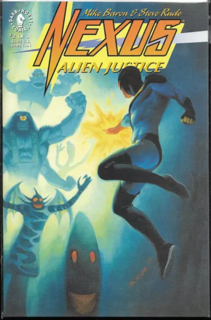 NEXUS - Origin / Alien Justice / Liberator (8 issues, Dark Horse, 1992-93) - VF+ 3