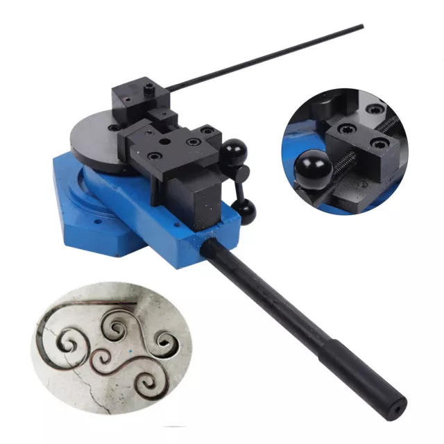 Universal Metal Bender Flat/Round/Square Bending Machine with Scroll Tool
