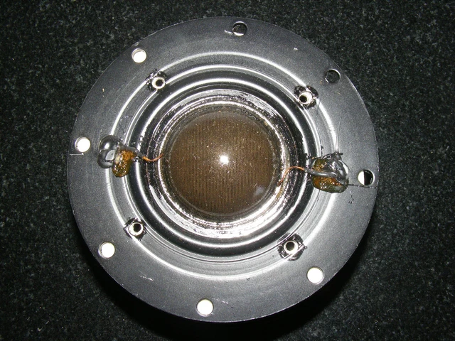 Seas H-087 1.5"  Textile Dome Tweeter Alnico Magnet 4-8 Ohms Good Condition 3