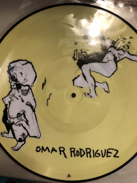 Omar Rodriguez Lopez Dutch Picture Disc Vinyl LP Record! mars volta at drive in!