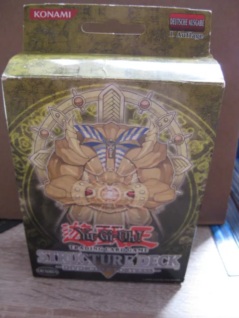 Structure Deck Invincible Fortress SD7  1. Auf. OVP YuGiOh Komplettdeck wie NEU