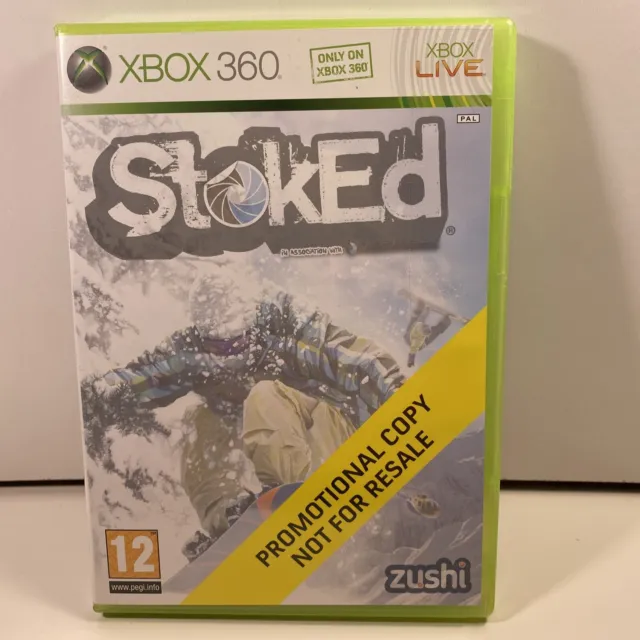 STOKED BIG AIR EDITION Microsoft Xbox 360 Game PROMOTIONAL COPY