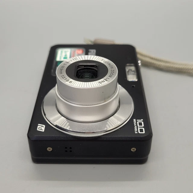 Fujifilm FinePix J25 10,0 megapixel fotocamera digitale compatta testata nera 14