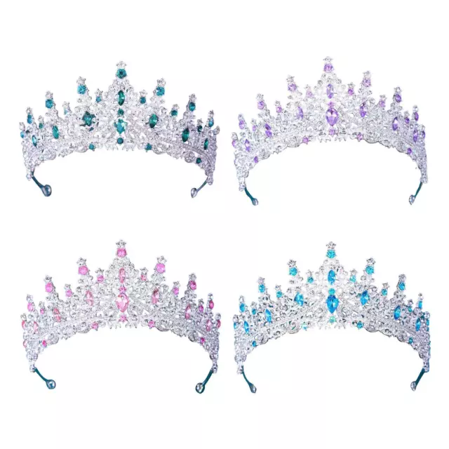 Accessoires de cheveux de mariée couronne de mariée pour l'anniversaire du