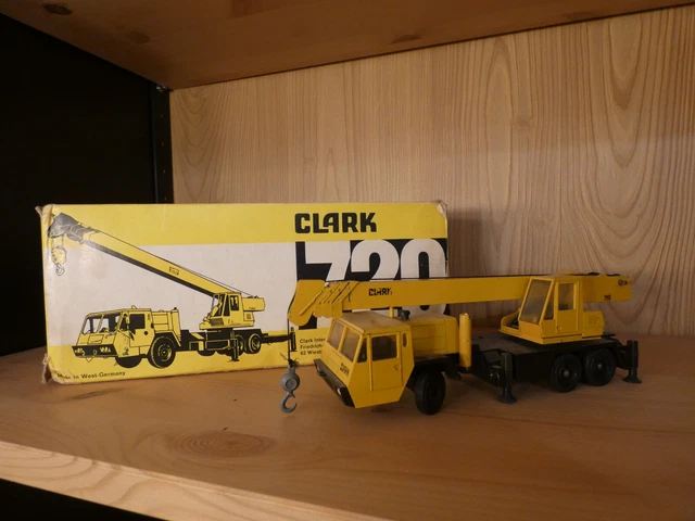 Miniature Grue Clark Scheid PV 60 Rouleau Gescha Conrad 1:50 N°292