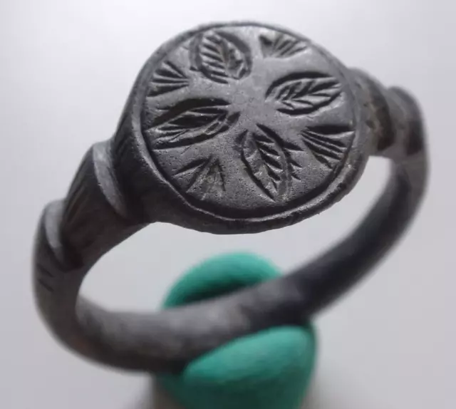 Ancient Byzantine Billon Ring 6-8 AD