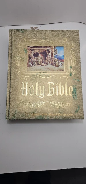 THE HOLY BIBLE Red Letter Edition King James Version Pictorial 1970 the-holy-bible-red-letter-edition-king-james-version-pictorial-1970
