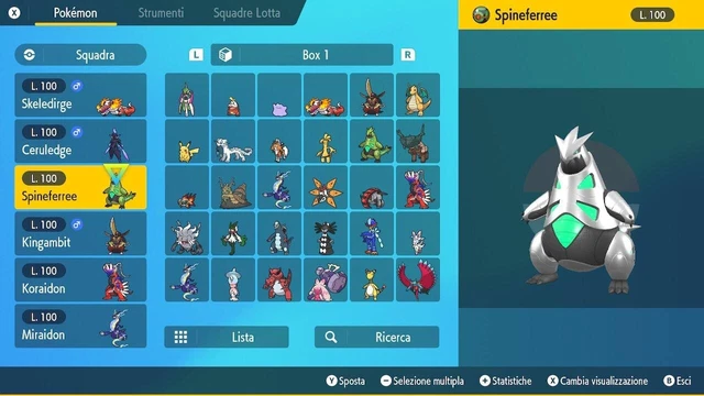 New Pokémon Scarlet & Violet Shiny Legendary Pokémon MAX IVS EVS JUMBO - Foto 2