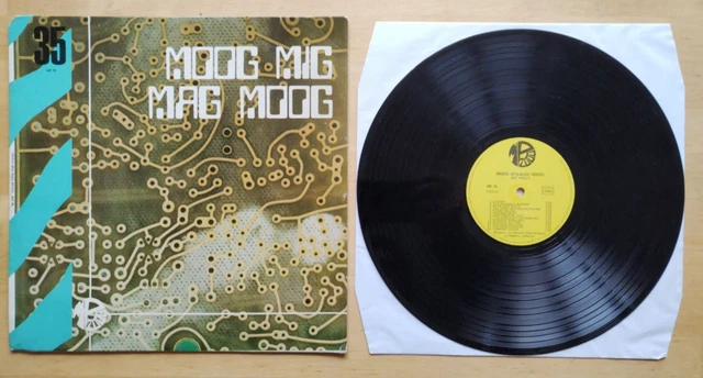 JEAN-JACQUES PERREY PAT PRILLY Moog Mig Mag LP Vinyl 33t MONTPARNASSE ...